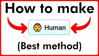 How to make a Human in Infinity Craft (Best method)