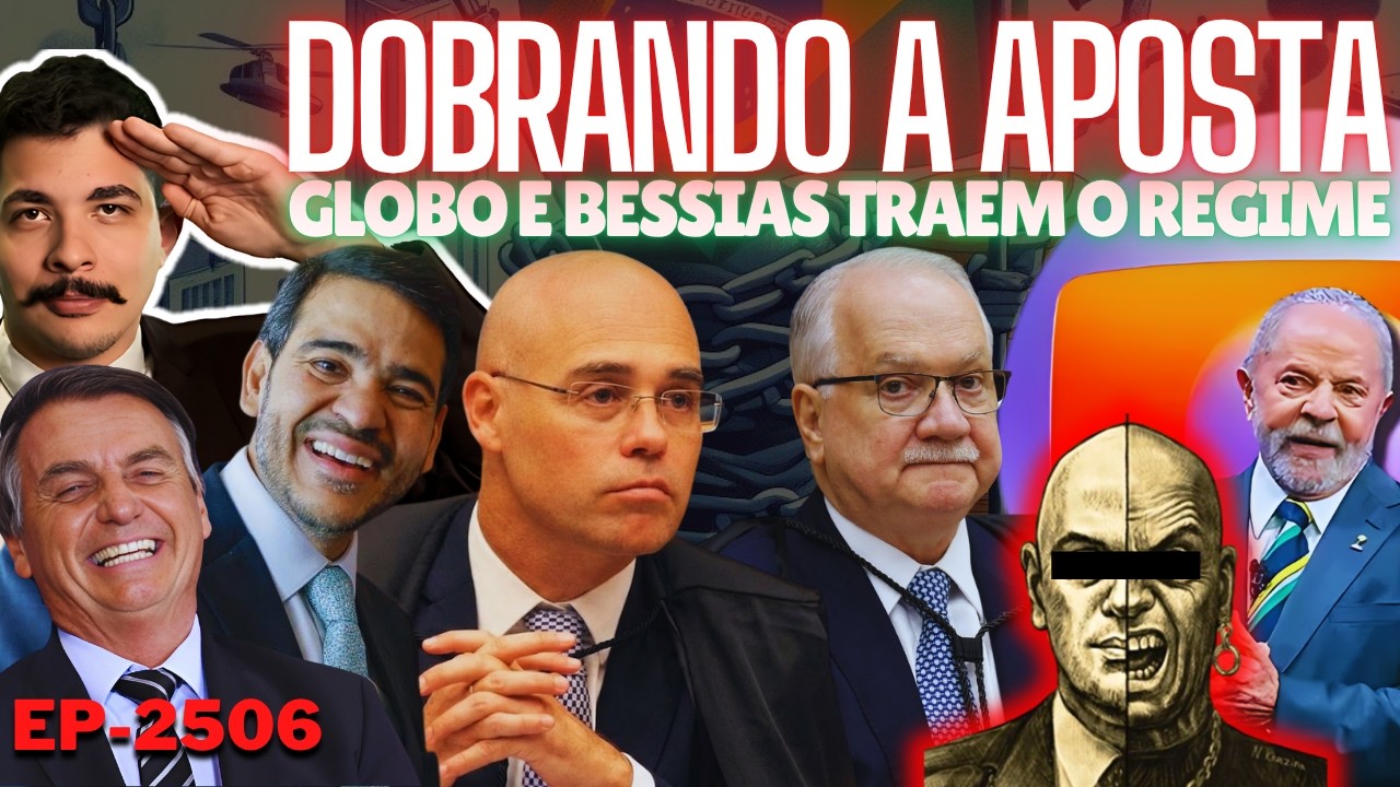 Mendonça DOBRA a APOSTA e Fraquim Tá de GRAÇA + Globo e Bessias TRAEM o Regime + O Santo METADADOS.