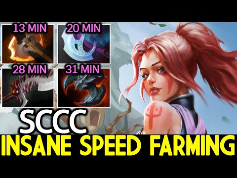 SCCC [Anti Mage] Insane Speed Farming 30 Min Full Core Items Dota 2