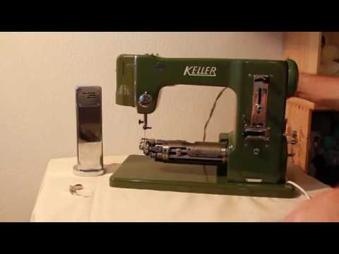 Twistable Free-Arm on my KELLER (Switzerland) sewing machine