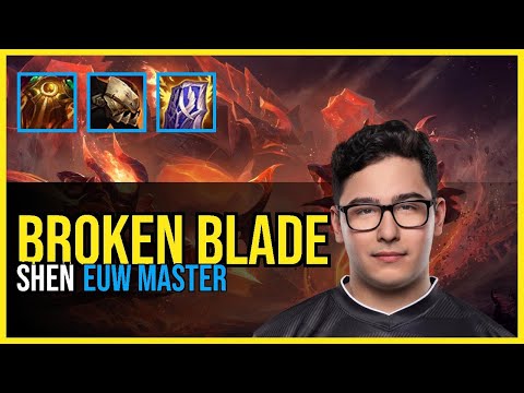 Broken Blade - SHEN vs. SETT Top | EUW Master