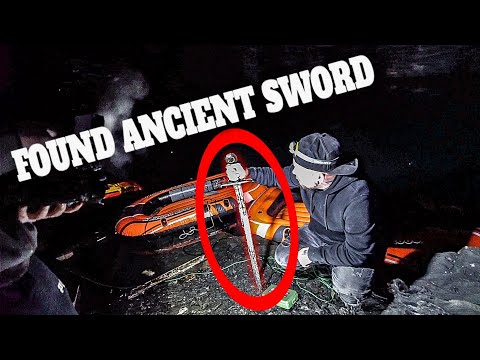 ANCIENT SWORD FOUND IN THE UNDERGROUND CAR CAVE 2/2