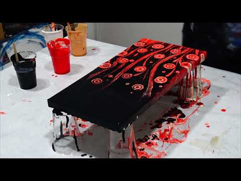 Simple Beauty: Creating Fluid Art Painting with WD-40