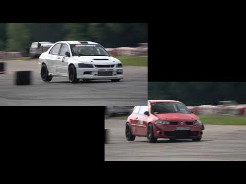 p4 - Stawiarski  Lancer EVO VS Kubiak Megane RS SuperOES 8 RundaTor Kielce 08-08-2020