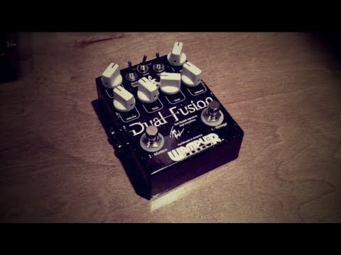 Wampler Dual Fusion Tom Quayle Signature Overdrive 2010s - Red Sparkle image 5