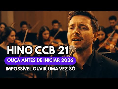 HINO CCB 21 - Não mais oprimidos seremos | CANTADO HINÁRIO 5  (com legenda)