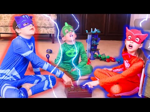 PJ Masks in Real Life 🌟 Heroes Exchange Powers! 🌟 PJ Masks Official