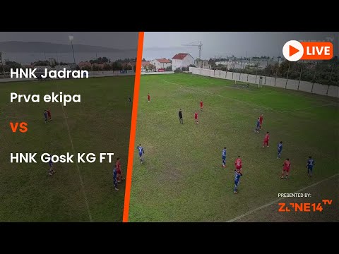 HNK Jadran Prva ekipa - HNK Gosk KG FT