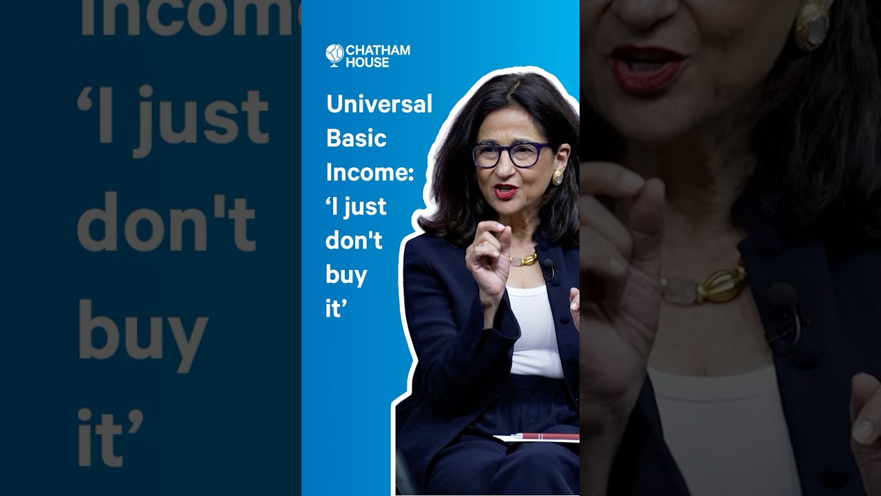Universal Basic Income: 'I just don't buy it' - Baroness Minouche Shafik