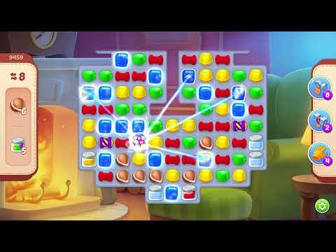 Homescapes level 9459 No Boosters 🏡 Gameplay Walkthrough Playrix