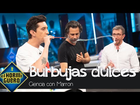 Hugo Silva y Pablo Motos hacen guirnaldas de caramelo gracias a Marron - El Hormiguero