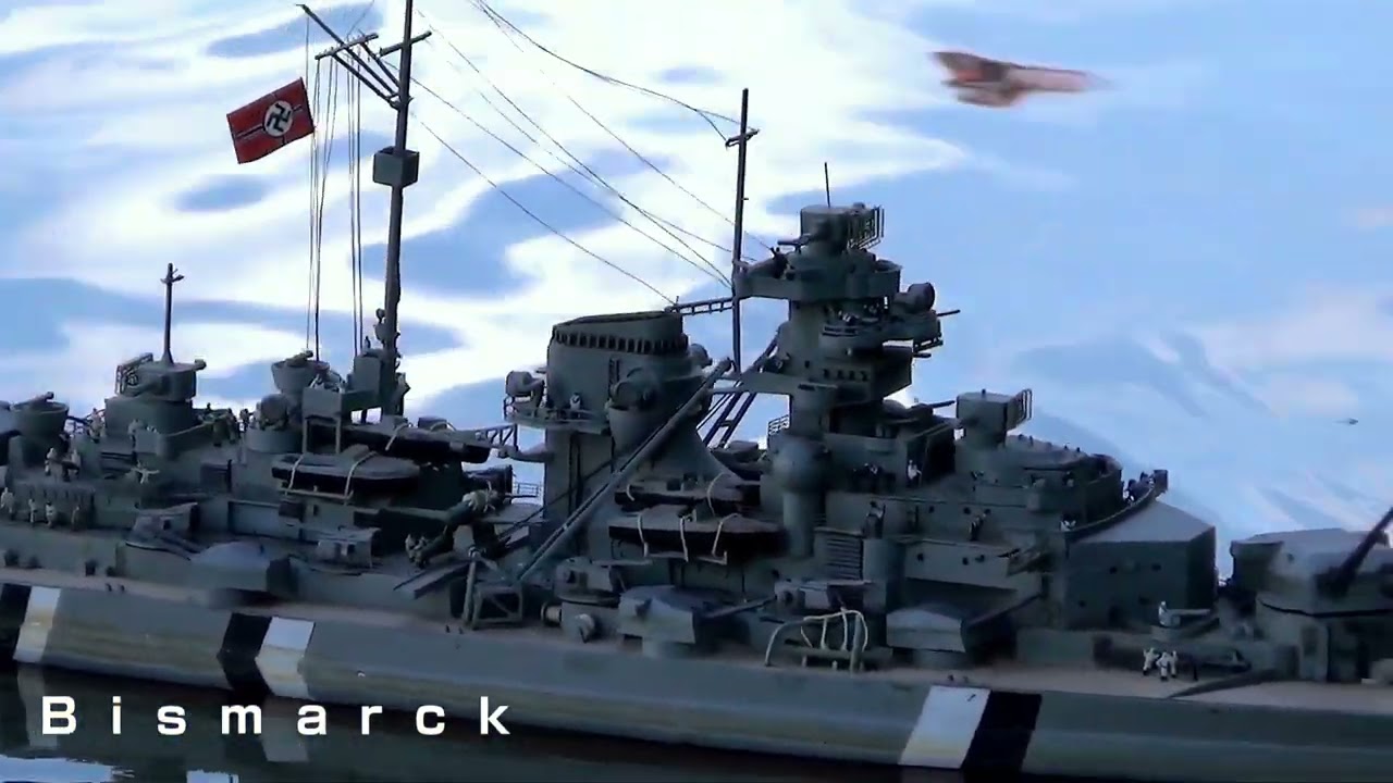 戦艦ビスマルク1/350ラジコン改造