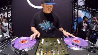 DJ P-Trix on Mixars DUO @ 2017 NAMM Show