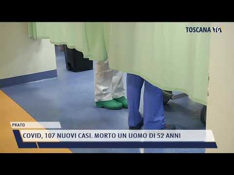 2021-04-24 PRATO - COVID, 107 NUOVI CASI. MORTO UN UOMO DI 52 ANNI