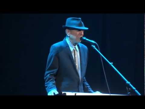 Leonard Cohen Tower of Song Live Montreal 2012 HD 1080P