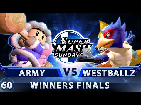 SSS 60 - ARMY (ICs) vs. Westballz (Falco/Fox) - SSBM Winners Finals - Smash Melee