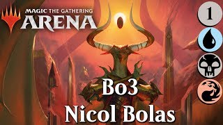 MTG Arena Beta | Competitive Bo3 Bolas Control DeckTech &amp; Gameplay Ep.1 [Surfboarding]