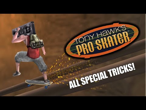 Tony Hawk’s Pro Skater: ALL SPECIAL TRICKS!