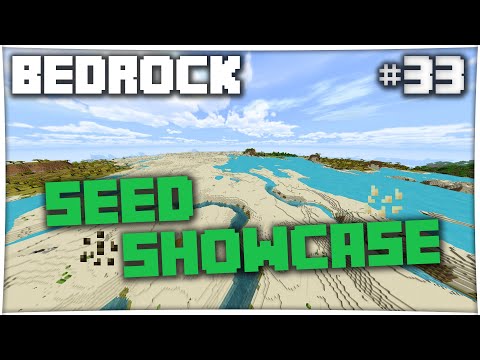 Flat Terrain & Massive Desert | Seed Showcase | Minecraft Bedrock 1.16 | #33