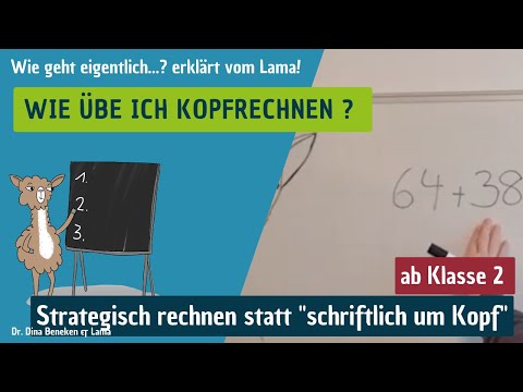 Kopfrechnen mit System: Addieren und Subtrahieren im Zahlenraum 100