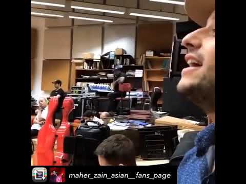 Maher from rehearsals for cape town concert