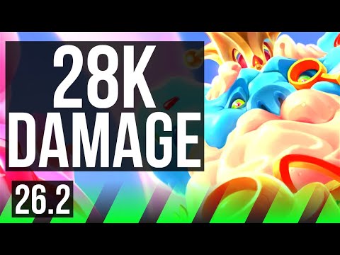 IVERN vs QIYANA (JGL) | 28K damage | KR Grandmaster | 26.2