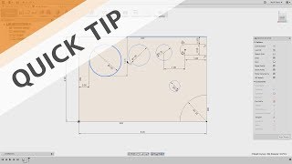 QUICK TIP: Sketch Tangent Dimensions