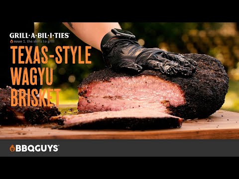 How to Smoke a Texas-Style Wagyu Brisket on a Weber Kamado BBQ