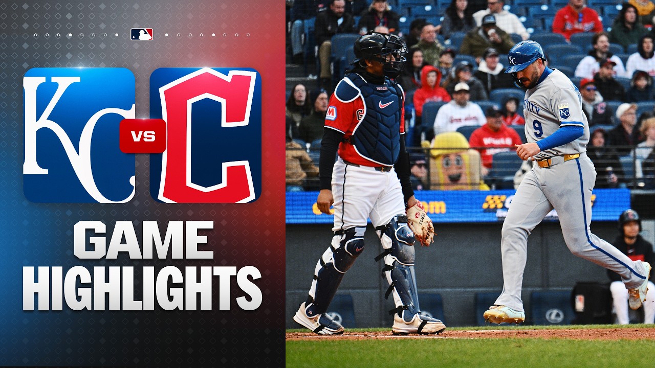 4월7일 캔자스시티 클리블랜드 MLB 하이라이트