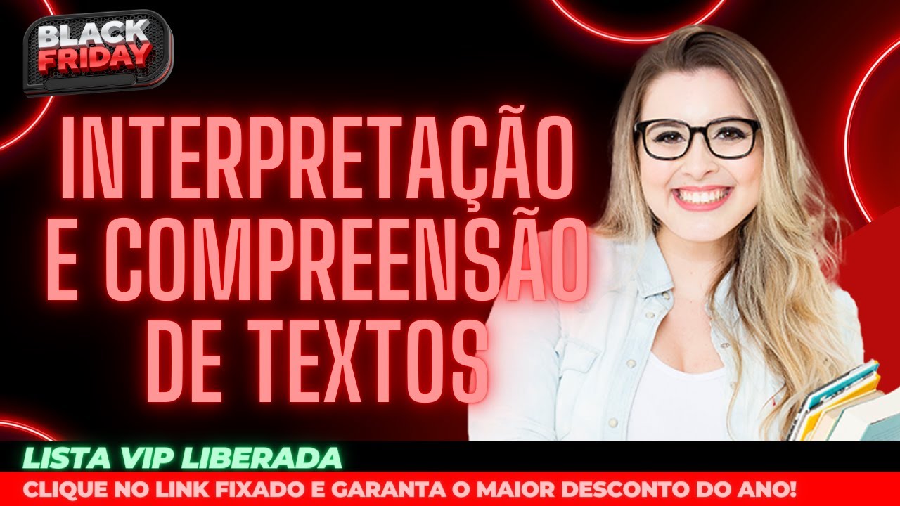 Interpretação e Compreensão de Textos para provas - Professora Pamba