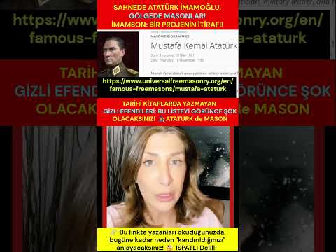 📢 TARİHİ GERÇEKLERLE YÜZLEŞİN: ATATÜRK, İMAMOĞLU VE MASONİK BAĞ! ✨  

🎯 ŞOK EDEN İLİŞKİLER AĞI: İMAMSON'UN KİMİ SERVİS ETTİĞİNİ BİLİYOR MUSUNUZ? ✨  

✨ Hâlâ "seçim", "hizmet", "belediyecilik" masallarına inanıyor musunuz? 📢  

🎯 Ekrem İmamoğlu olayı, sadece bir siyasi kariyer değil; arkası karanlık bir MASONİK PROJE olarak karşımızda. 🔥  

⭐ Sahnedeki İmamoğlu, peki ya kuliste ipleri tutan "ABİLER" kim? 🔥  

🔥 İstanbullunun vergileriyle dolan kasalar, hangi "gizli tarikatın" değirmenine su taşıyor? 🔥  

🔥 TARİHİ BİR YÜZLEŞME: ATATÜRK'ÜN İSMİ NEREDE GEÇİYOR? 💎  

📢 Herkes "Atatürkçüyüm" diye bağırıyor, peki ya o "Masonik" listeler? 🚀  

✨ Gidin, kendi gözlerinizle bakın: 

💎 https://www. 🔥 universalfreemasonry. 📢 org/en/famous-freemasons/mustafa-ataturk 

🎯 Bu linkte yazanları okuduğunuzda, bugüne kadar neden "kandırıldığınızı" anlayacaksınız. 💎  

✨ Gerçekler, sizin o "pembe" siyaset dünyanızdan çok daha acı. ⭐  

💎 BİR YEM ATILMIŞ, TÜRKİYE'Yİ OYNUYORLAR! 🎯  

🔥 Diplomalar, arka plan ilişkileri, gizli el sıkışmalar. 🔥 .. 🔥  

🔥 HER ŞEY BİR "İLLÜZYON" MU? 🚀  

✨ Bu teşkilat, gerçekten sizi "özgür" mü sanıyor? 🚀  

🔥 FETÖ, Masonluk, Küresel Lobiler. 💎 .. 🔥 İmamson'un arkasında dönen APARATLAR şimdi tek tek gün yüzüne çıkıyor. 💎  

✨ HALK BU "MASONİK OYUNU" GÖRMESİN DİYE SUSUYORLAR! 💎  

🎯 Kimse gerçeği konuşmasın diye "terör" ve "kavga" maskesi takıyorlar. ✨  

📢 AMMA ARTIK BİTTİ! 🚀  

🎯 İmamoğlu tiyatrosu artık bir "enkaz" halini aldı. 🎯  

🎯 UYANIN ARTIK! 🔥  

🎯 SORUYORUZ: 

🚀 Bu "Masonik" kumpasın daha ne kadar kurbanı olacaksınız? ⭐  

✨ İmamoğlu'na oy verirken, aslında hangi "gizli oda"ya hizmet ettiğinizi biliyor musunuz? 📢  

🔥 Yazan: Bülent Tasgin 