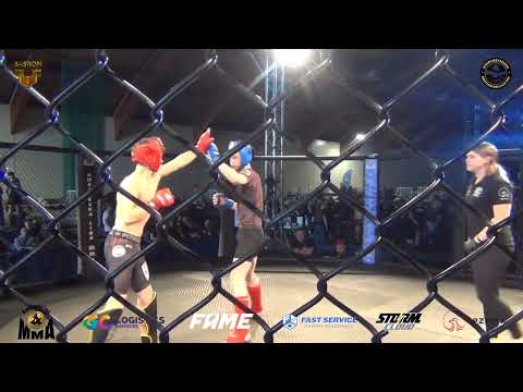 MP MMA 2024 KO Kadet 61 kg Tyrański K vs Wojnowski I