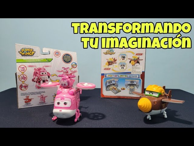 Vídeo relacionado con Super Wings Juguete transformable Paul & Super Pet Paul, Figura de acción 2 en 1, Robot avión de 12,7 cm, Juguete transformable para niños y niñas a Partir de 3 años, Azul