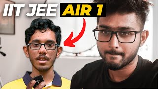 IIT JEE Tips from the AIR 1 🔥