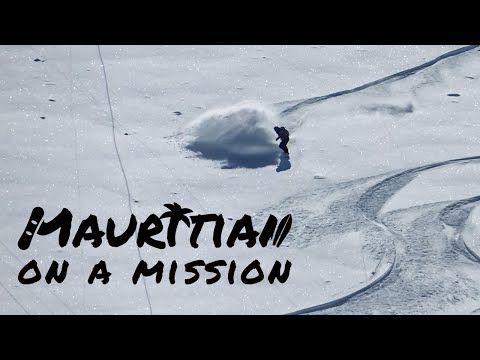 FREERIDING in the french ALPS! SNOWBOARDING the yeti VARS 2022! Great DRONE footage