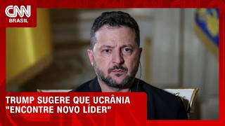 Vídeo: Trump adverte Zelensky e sugere que Ucrânia “encontre novo líder” | CNN AGORA