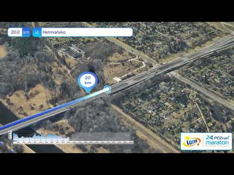 Prezentacja Trasy LOTTO 24. Poznań Maratonu