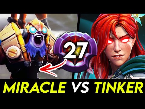 Miracle Wind Ranger vs Fast Hands Tinker Spammer - Spammer vs Pro Dota 2