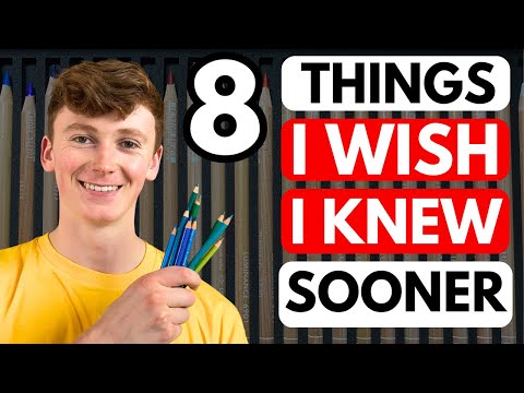 8 Things I Wish I Knew Sooner About Coloured Pencils