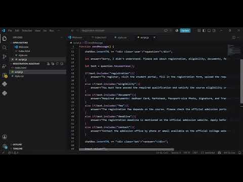 Task Submission - DAS001815 - Registration Assistant