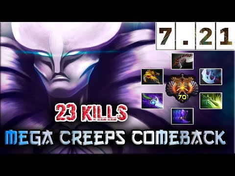 Dota 2 - IMPOSSIBLE MATCH UP [Spectre] Is So Scary - Mega Creeps comeback - THRILLING Moves