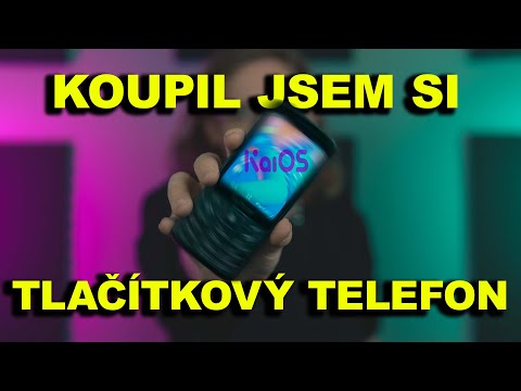 KOUPIL JSEM SI CHYTRÝ TLAČÍTKOVÝ TELEFON - UNBOXING MYPHONE UP SMART LTE
