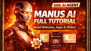 Manus AI Full Tutorial – Build Websites, Apps & Slides with One AI Agent