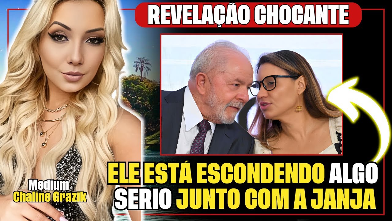 LULA IRA DESENCARNAR E UMA PESSOA ASSUMIRA NAS SOMBRAS  MEDIUM CHALINE GRAZIK
