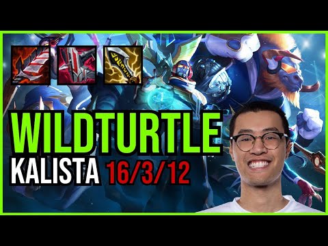WILDTURTLE - KALISTA ADC - NA Grandmaster - Patch 11.5