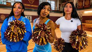 Mya Nicole &amp; Miya Go To Streamer University Cheer Practice w/ Aishah Sofey🔥!