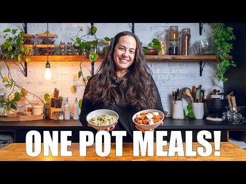 Kids ACTUALLY like these ONE POT PASTAS with veggies | Vegan and Vegetarian Meal Ideas