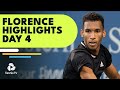 Auger-Aliassime Takes On Otte; Nakashima & Musetti Also In Action | Florence 2022 Day 4 Highlights
