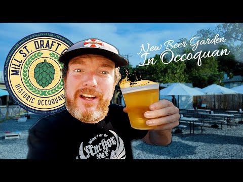 COOL New Beer Garden In Occoquan NOW OPEN | Mill Street Draft Garden