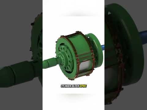 One Man Built His Own ‘Rotary’ Engine in a Garage #garage #build #knob #engine #shorts #trending